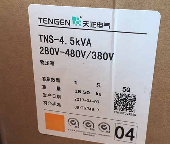 線切割穩(wěn)壓器基礎參數(shù)